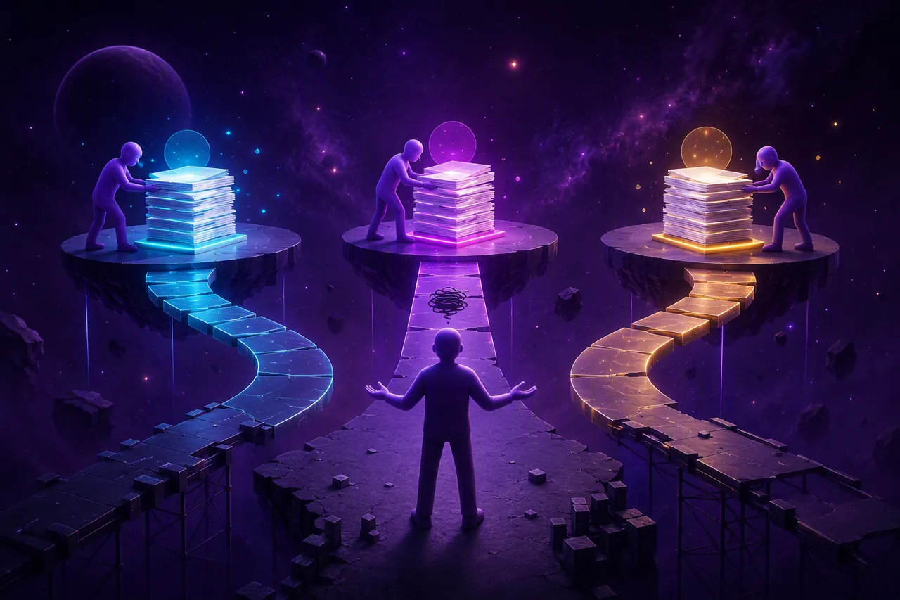 Three drafts, zero owners Three drafts, zero owners. AI can produce three polished versions by lunch. Task mastery is picking one, getting approval, and telling everyone which version is official.