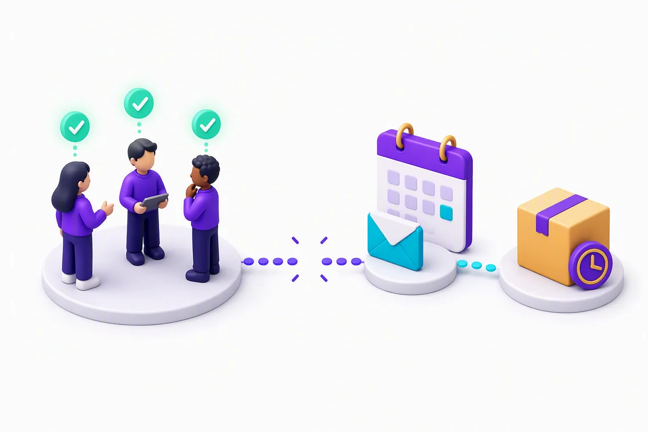 Green in standup, red at launch Green in standup, red at launch. Everyone said they were on track on Monday. Nobody moved the email, the QA slot, or the shared plan.
