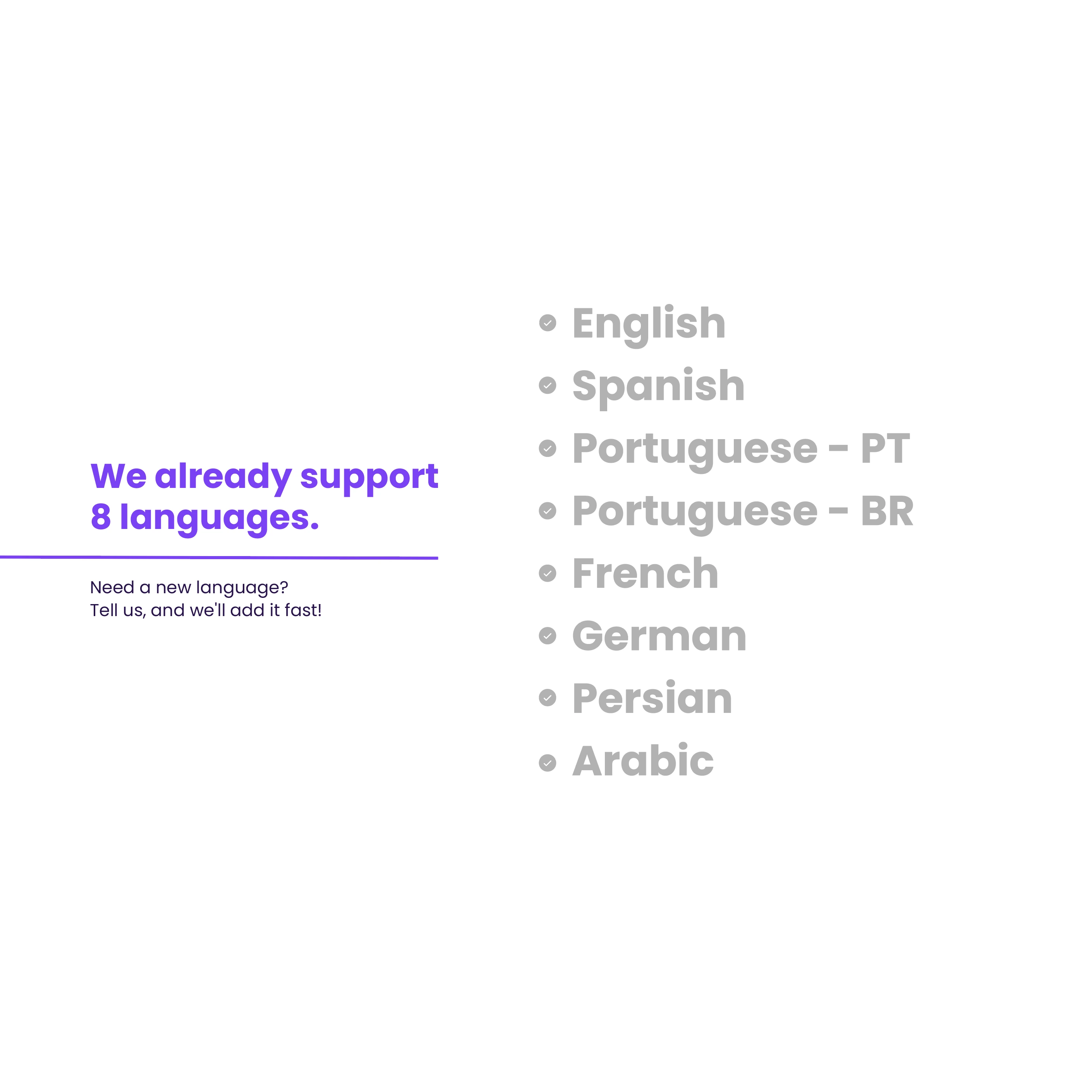 Multi-Language Assessment